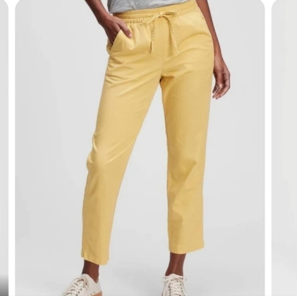 Yellow Women's Casual Pants